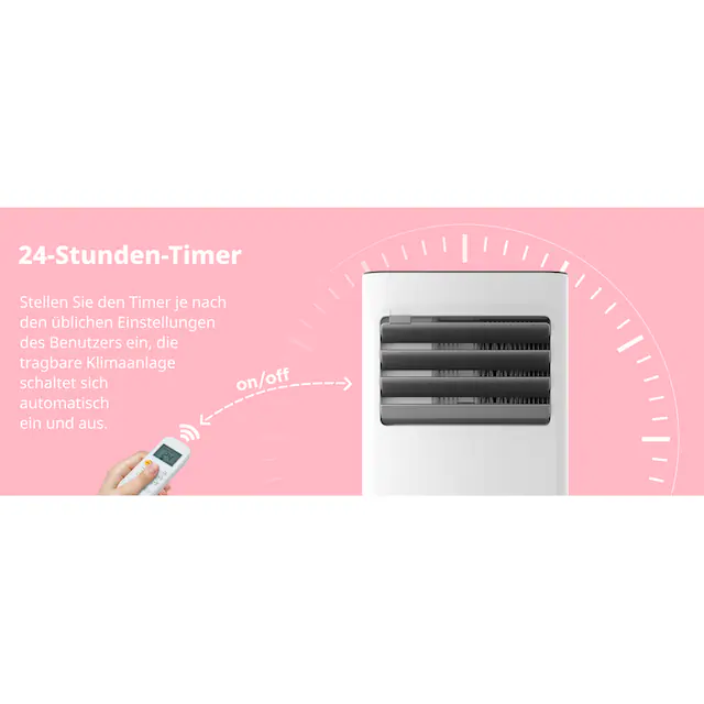 comfee 3-in-1-Klimagerät »»Easy Cool 9000« starker Luftstrom, App und Sprachsteuerung möglich«, für Räume bis zu 33 m², mit Temperatursensor