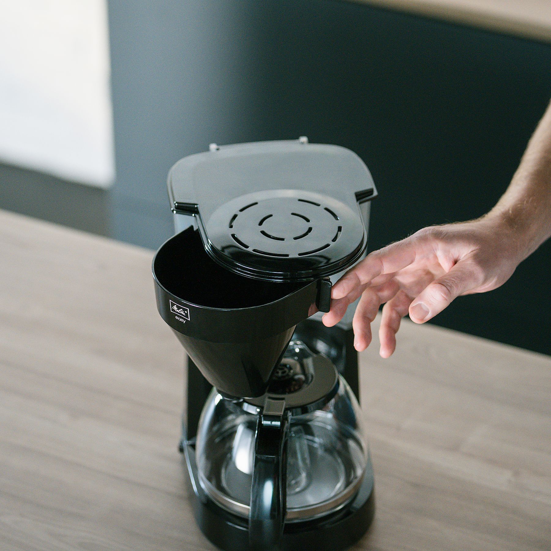 MELITTA 1023-02 EASY II SCHWARZ Kaffeemaschine Schwarz