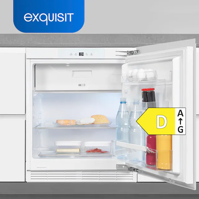 exquisit Einbaukühlschrank »UKS130-4-FE-010D«