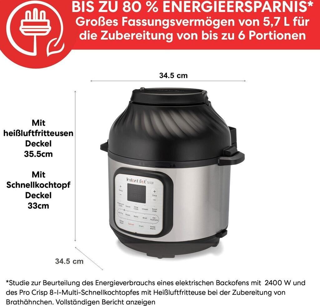 Instant Pot Duo Crisp 5,7 L