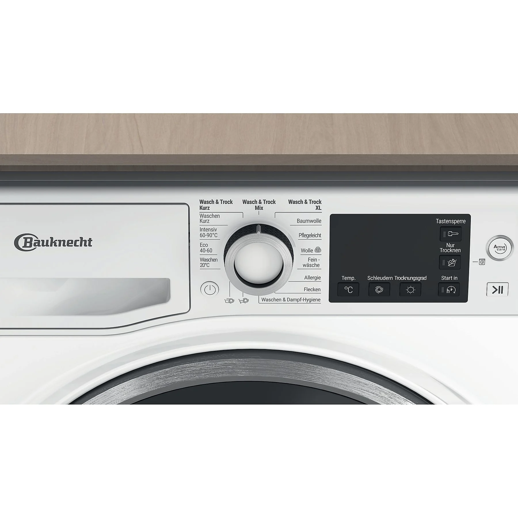 BAUKNECHT WATK Sense 96 41 N Waschtrockner (9 kg / 6 kg, 1351 U/Min.)