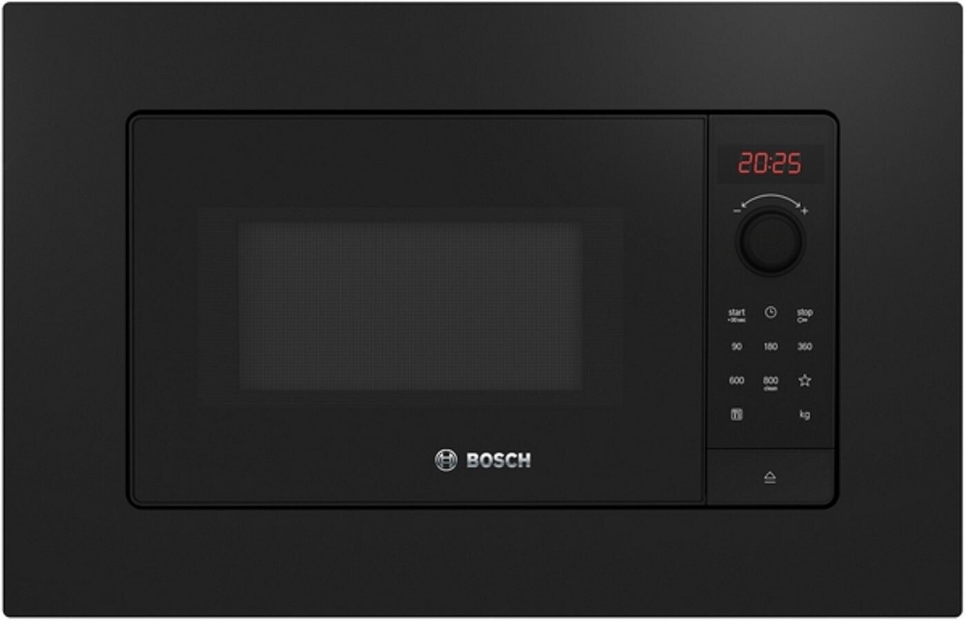 Bosch Serie 2 BFL623MB4, Einbau-Mikrowelle, Schwarz