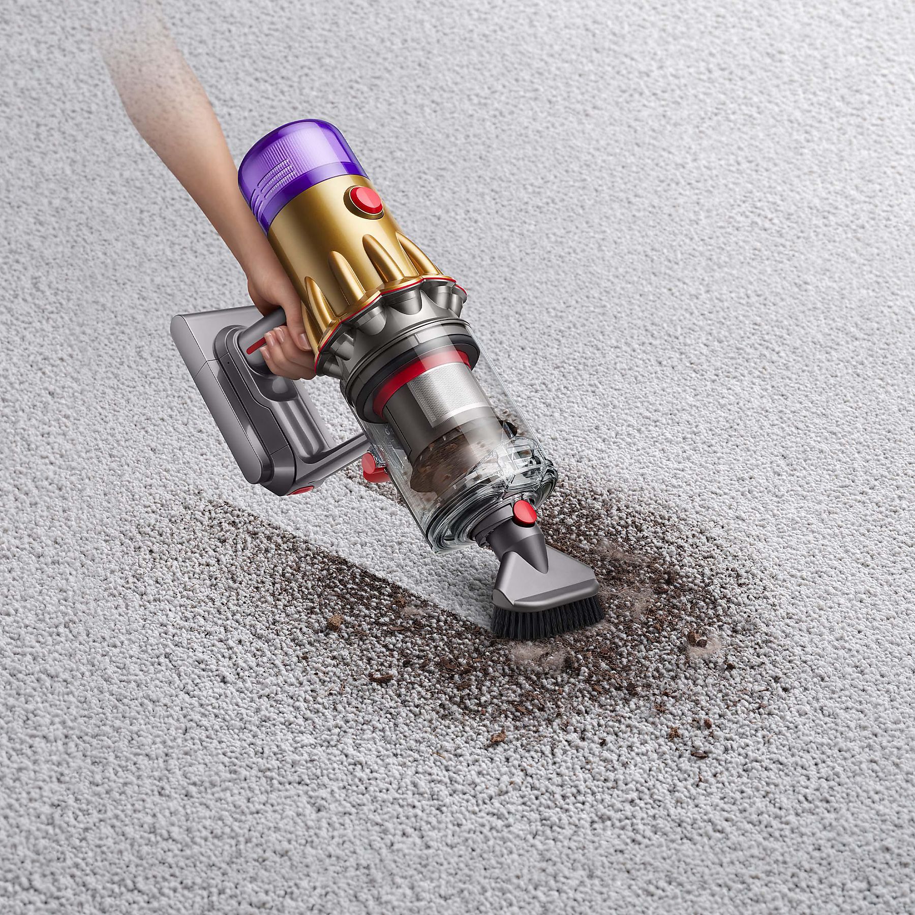 DYSON V12 Slim Complete Stielsauger, Akkubetrieb, 545 Watt