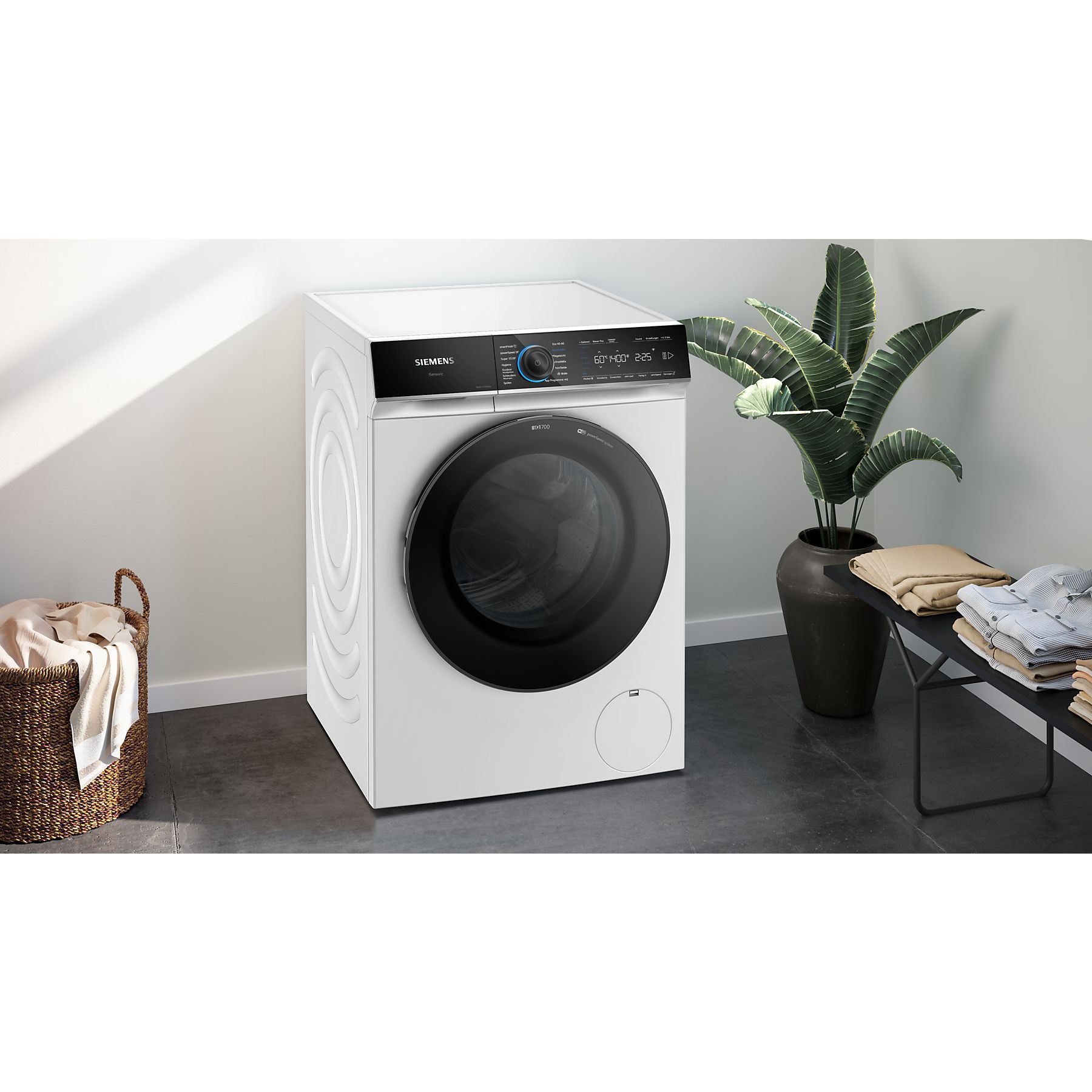 SIEMENS WG44B2FCB iQ700 Waschmaschine (9 kg, 1400 U/Min., A)