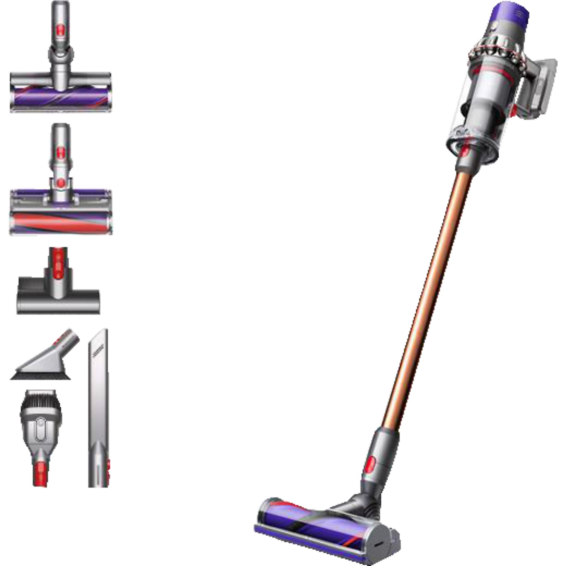 DYSON Cyclone V10 Absolute Stielsauger, Akkubetrieb, 525 Watt