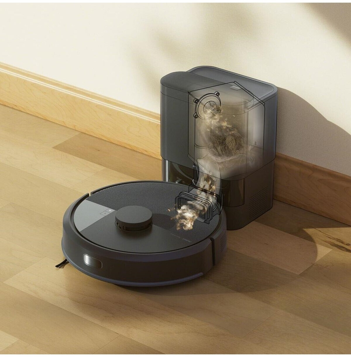 iRobot Roomba 105 Combo with base AutoEmpty (Y351040) Black
