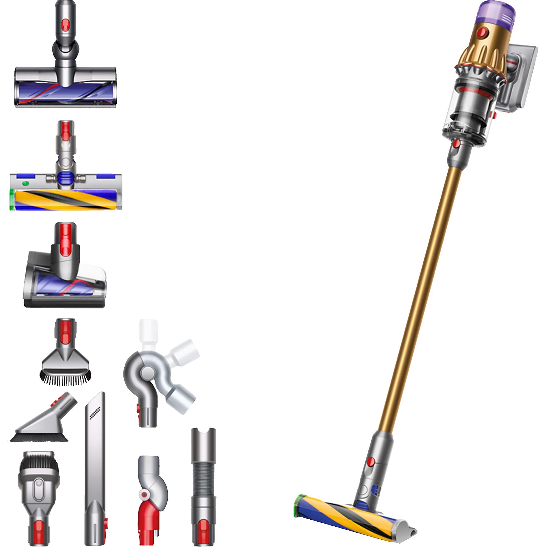 DYSON V12 Slim Complete Stielsauger, Akkubetrieb, 545 Watt