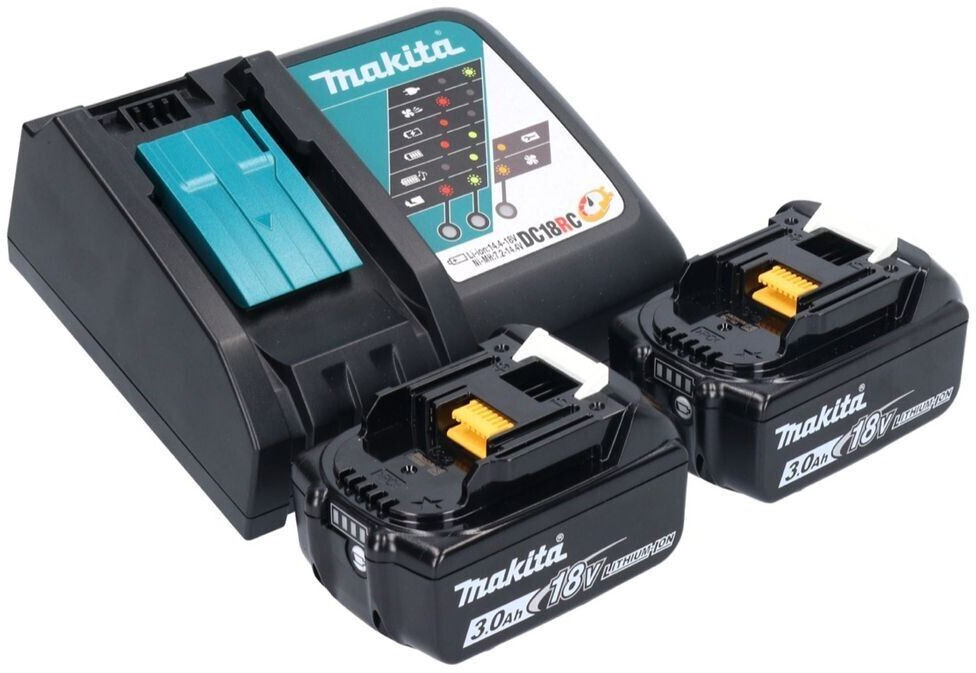 Makita DUB 187 RF2 18 V + 2x Akku 3,0 Ah + Ladegerät
