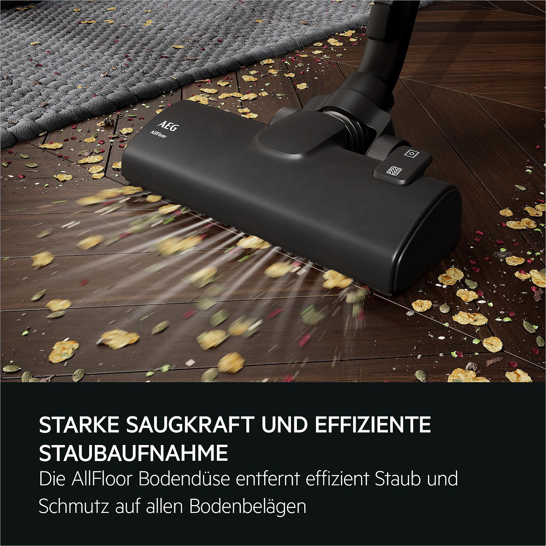 AEG AB 51 C 1 DB Bodenstaubsauger, maximale Leistung: 750 Watt