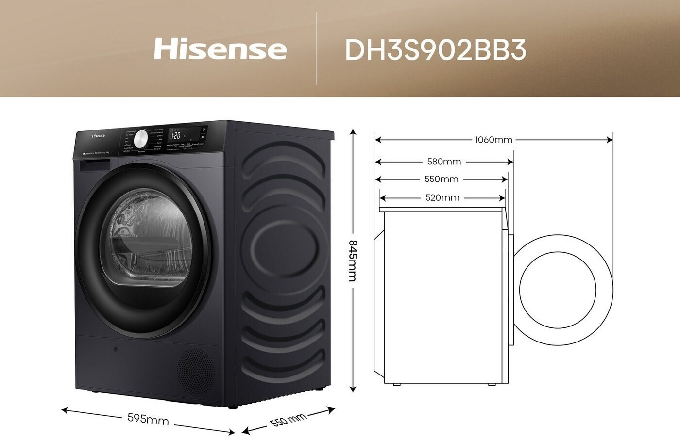 Hisense DH3S902BB3