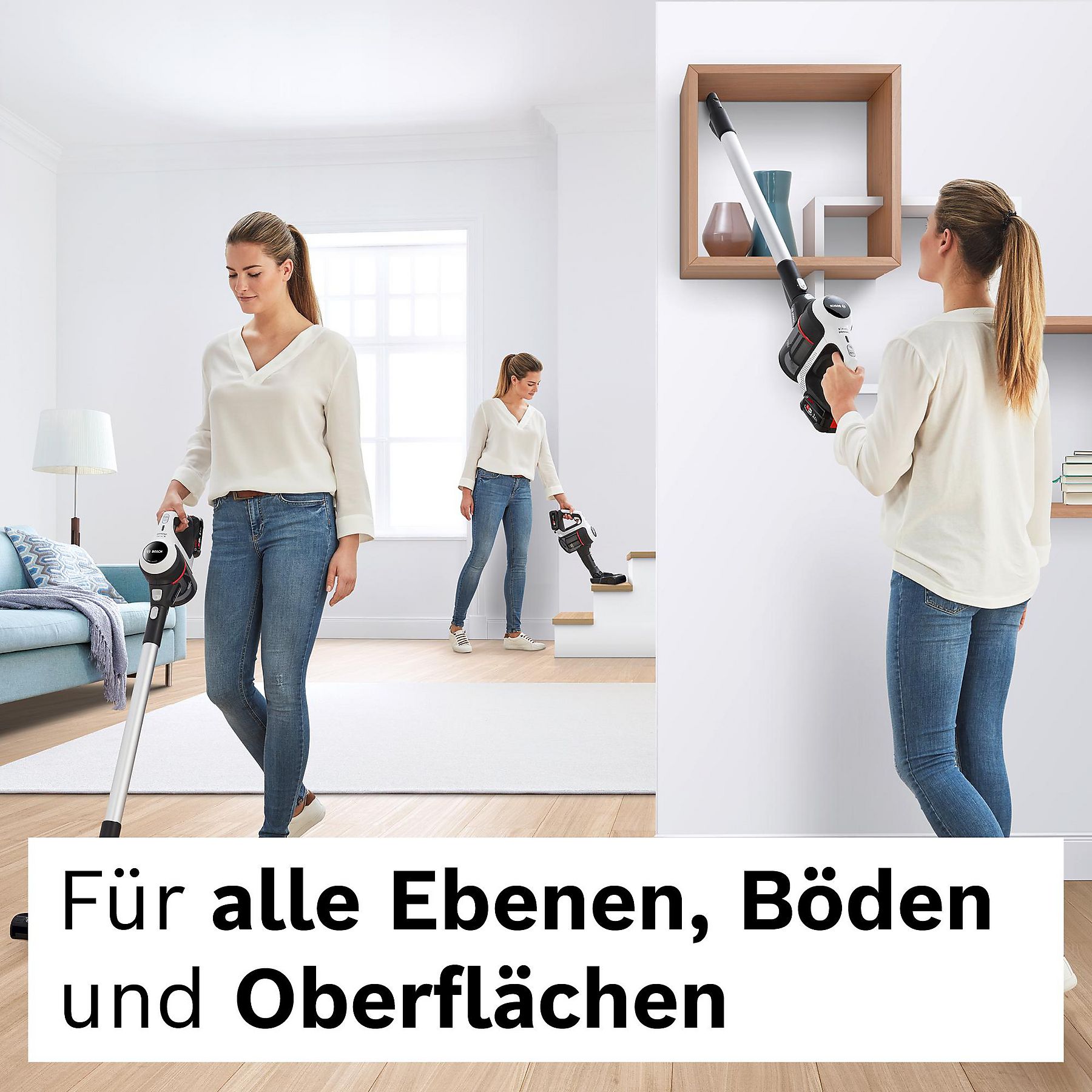 BOSCH BCS611AM Unlimited Serie 6 Stielsauger, Akkubetrieb, 18 Volt