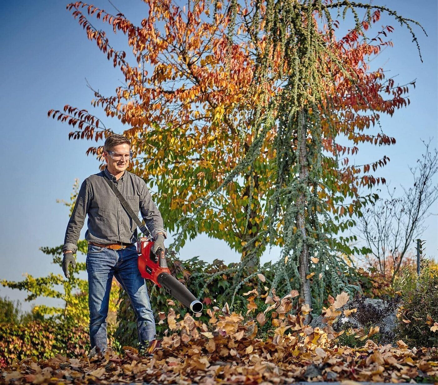 Einhell GE-LB 36/210 Li E mit Akku 4 Ah und Ladegerät