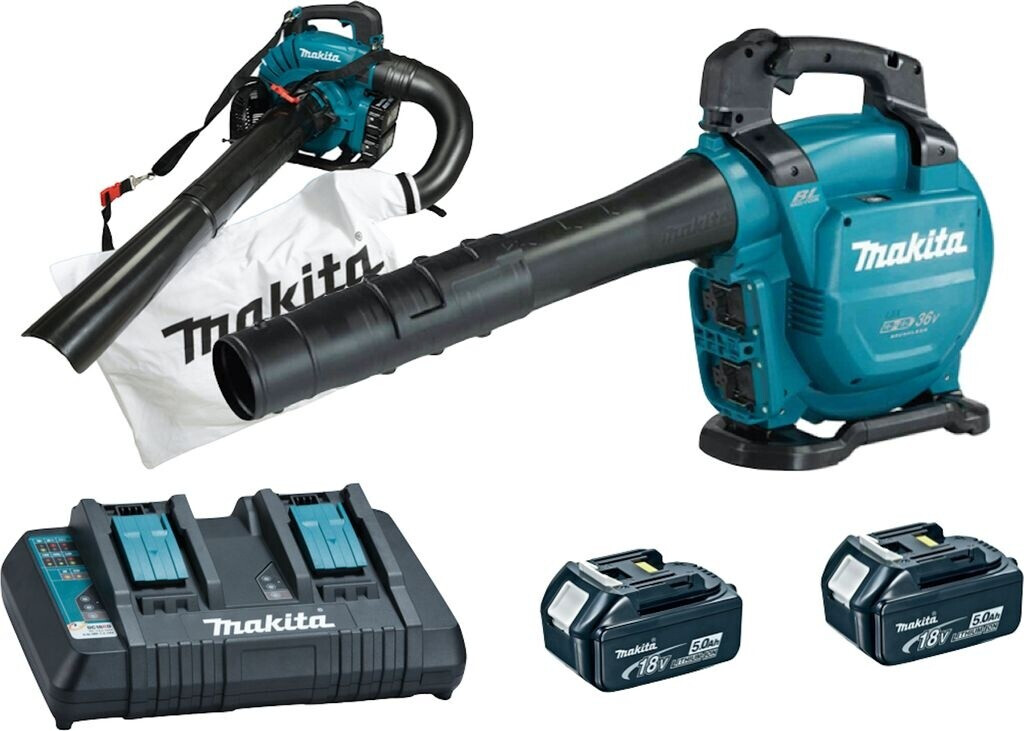 Makita DUB363PT2V (2 x Akkus + Doppelladegerät)