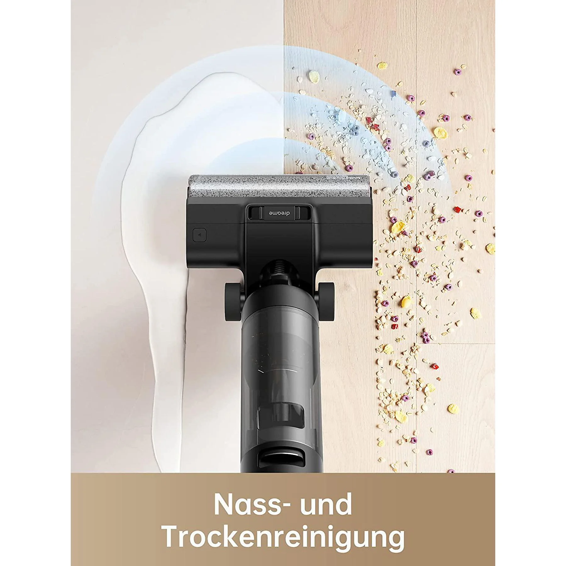 DREAME H12 Pro Nass-/Trockensauger, Akkubetrieb