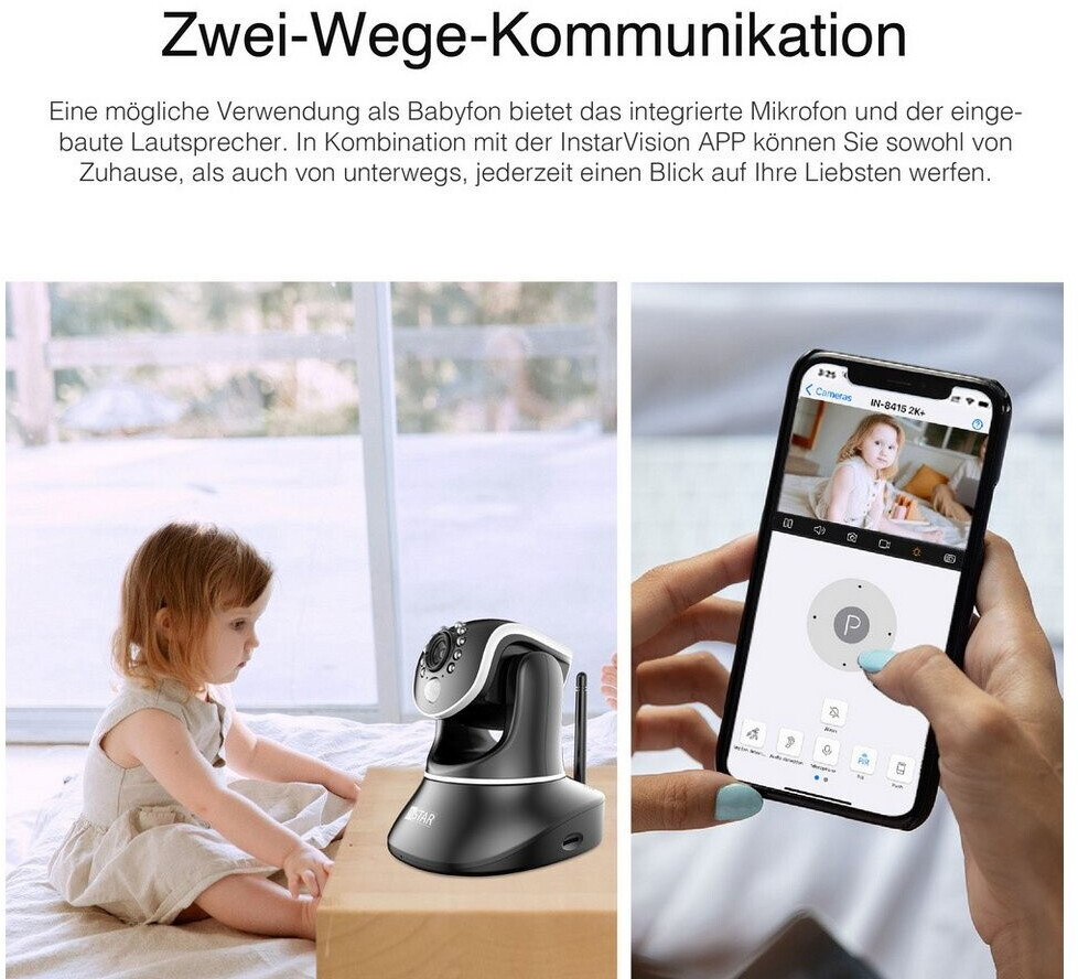 Instar IN-8815 4K schwarz (18005)