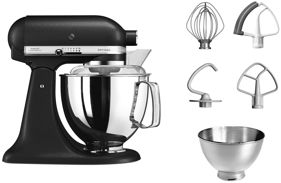 KitchenAid Artisan 5KSM175PS EBK Gusseisen schwarz 