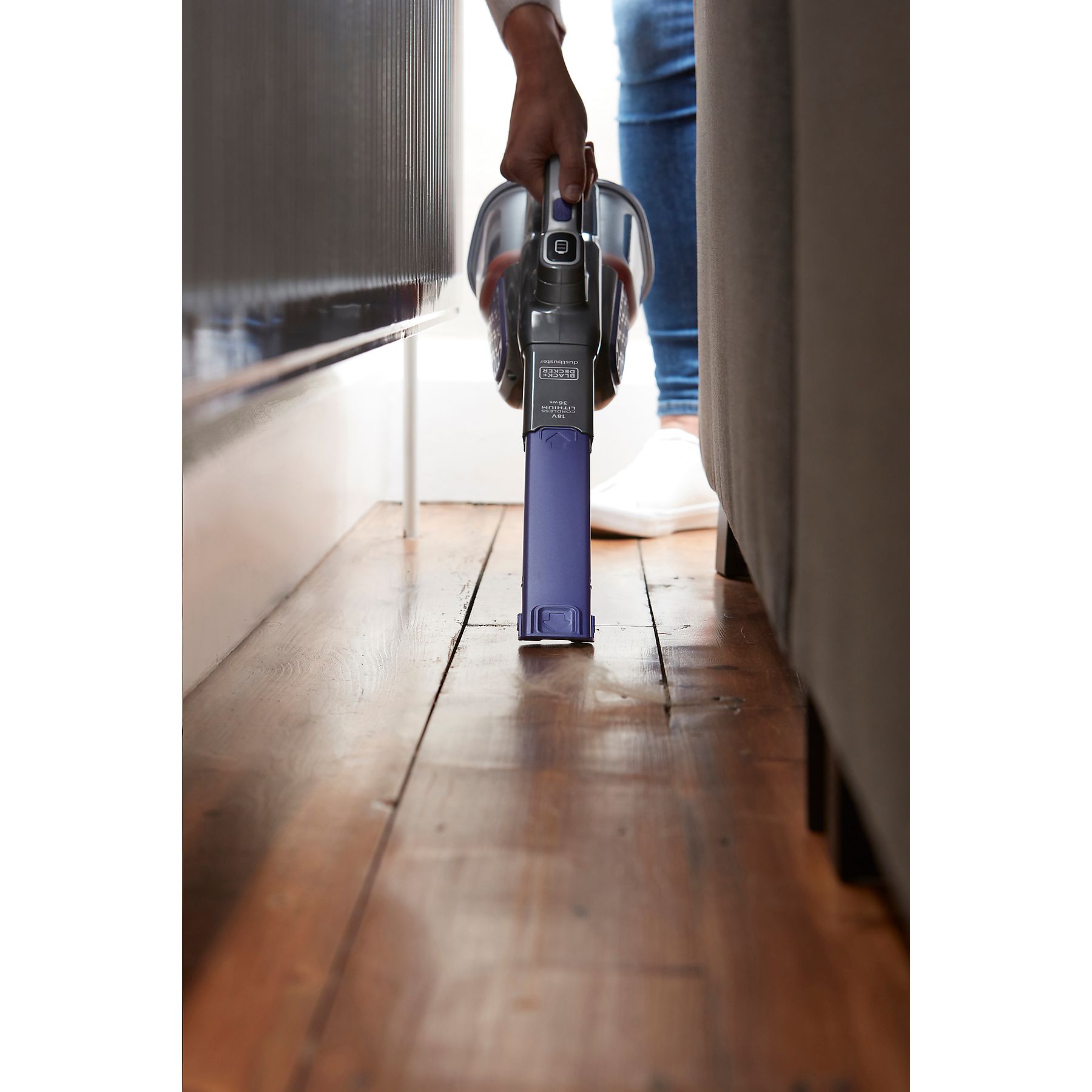 BLACK+DECKER BHHV520BFP Handstaubsauger, Akkubetrieb, 36 Watt