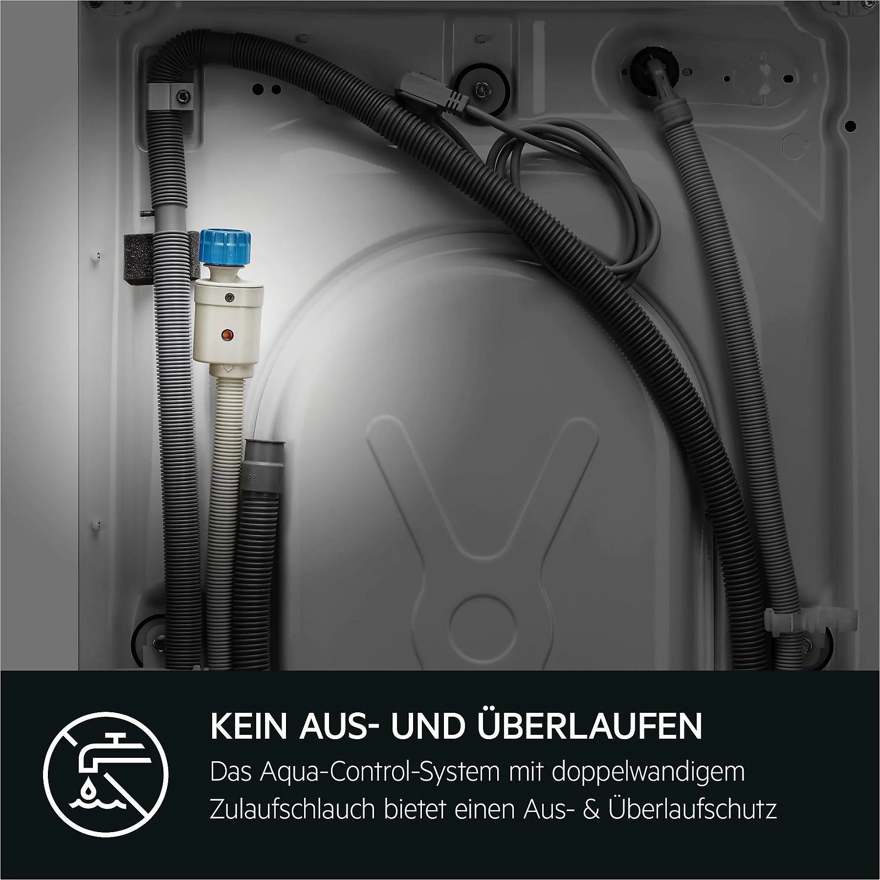 AEG LWR7G60690 Serie 7000 ProSteam® mit Dampfprogramm Waschtrockner (9 kg / 5 kg, 1600 U/Min.)