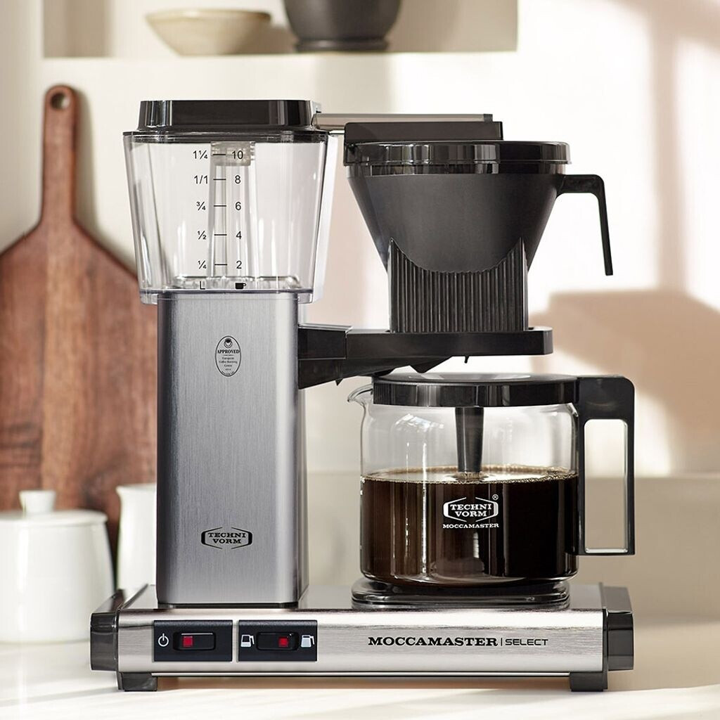 Technivorm Moccamaster KBG Select Aluminium gebürstet