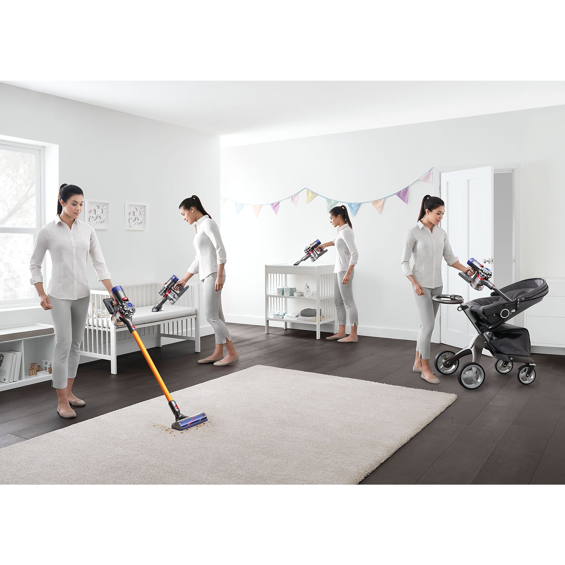 DYSON 227296-01 V8 Absolute Stielsauger, Akkubetrieb, 425 Watt