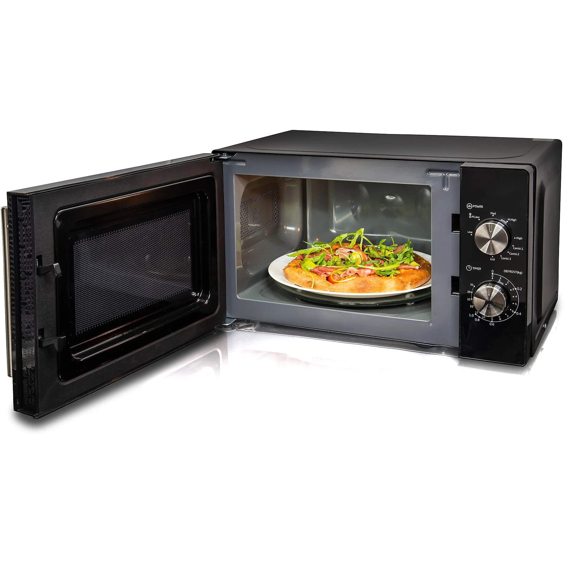 KOENIC KMW 2221 B, Mikrowelle (700 Watt, Grillfunktion)