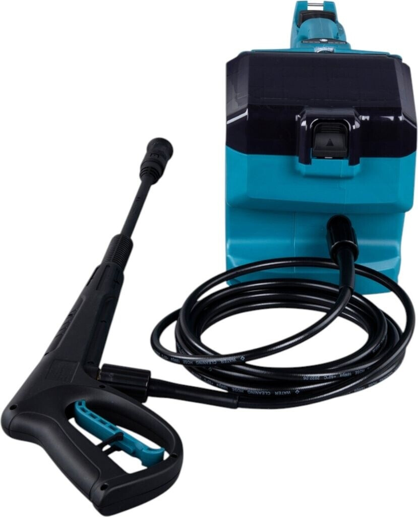 Makita DHW 080 PF4K Akku Druckreiniger 36 V ( 2x 18 V ) 80 bar 380 l/h Brushless + 4x Akku 3,0 Ah + Doppelladegerät