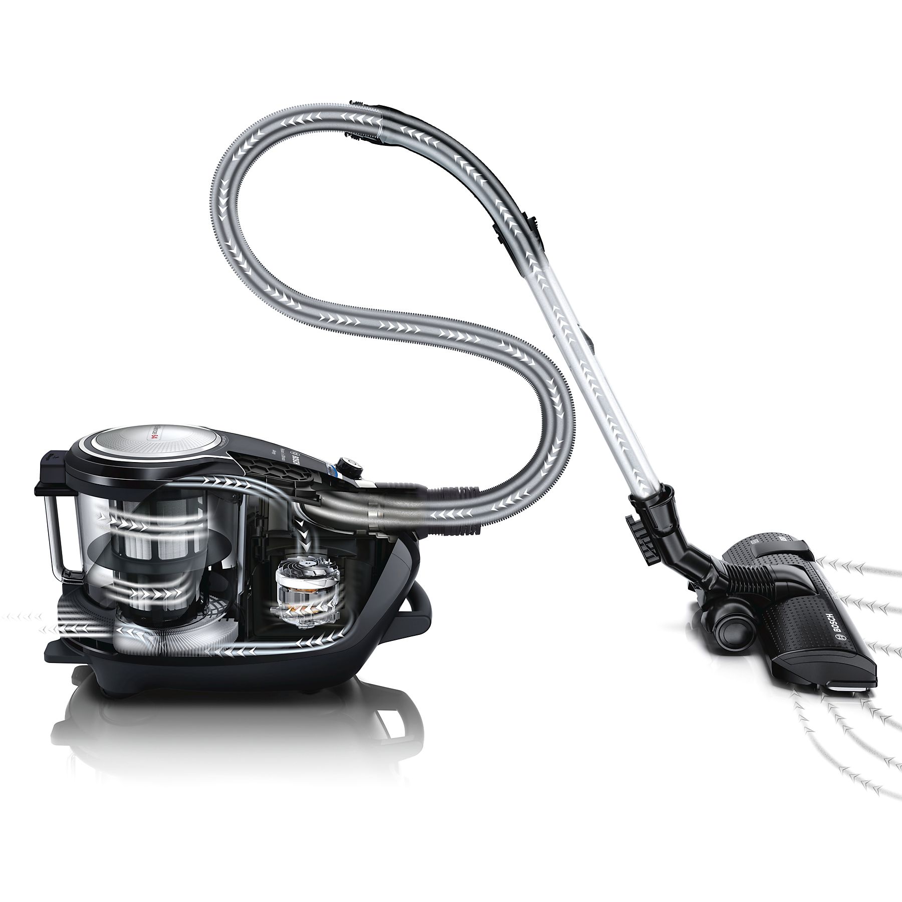 BOSCH BGS7MS64 Staubsauger, maximale Leistung: 800 Watt
