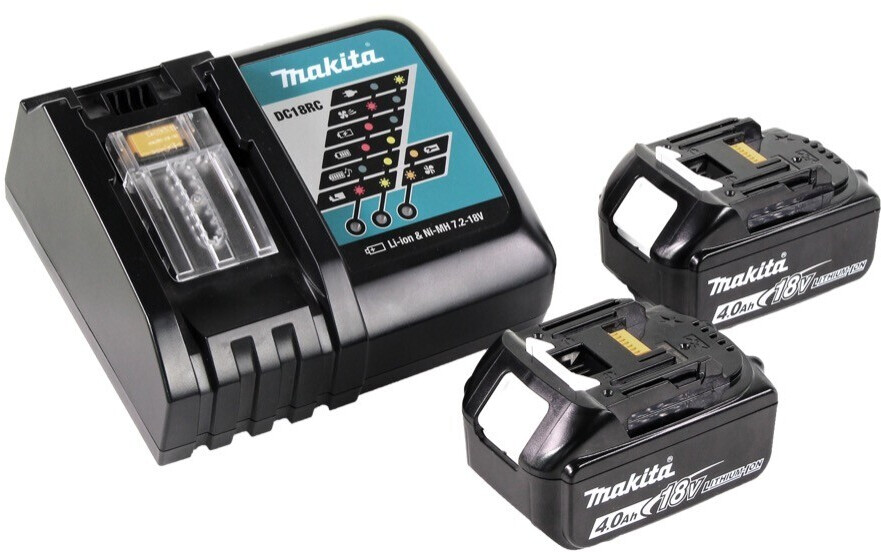 Makita Akku Laubbläser DUB362 DUB362 RM (mit 2 x Akkus + Ladegerät)