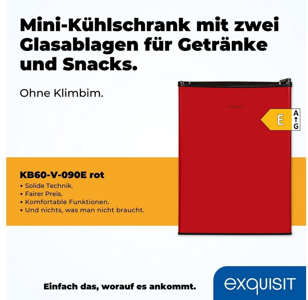 Exquisit KB60-V-090E rot
