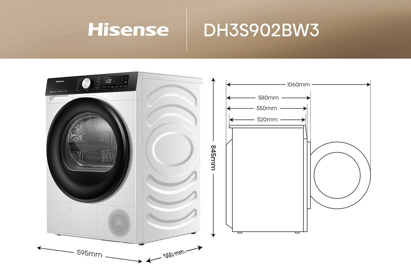 Hisense DH3S902BW3