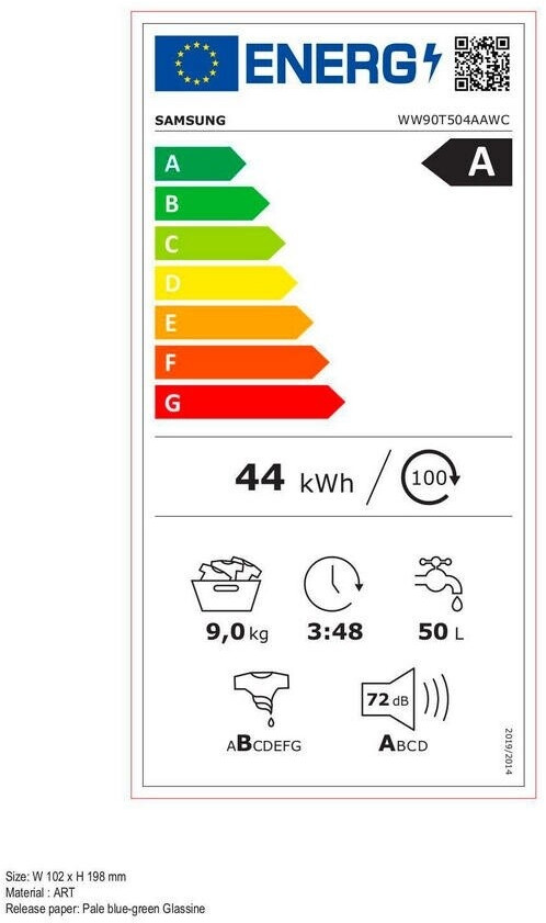 Samsung WW90T504AAWCS2
