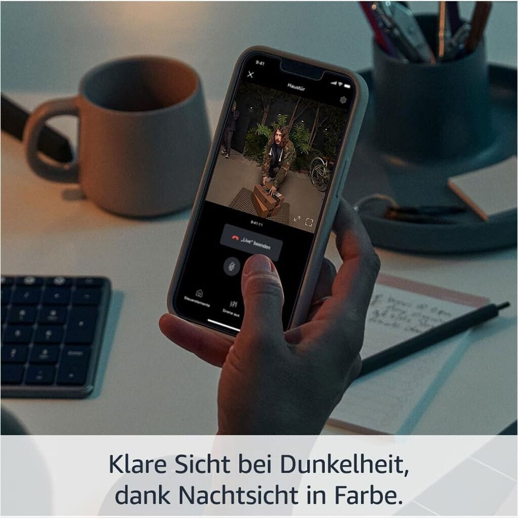 Ring Türsprechanlage mit Kamera Battery Doorbell Pro