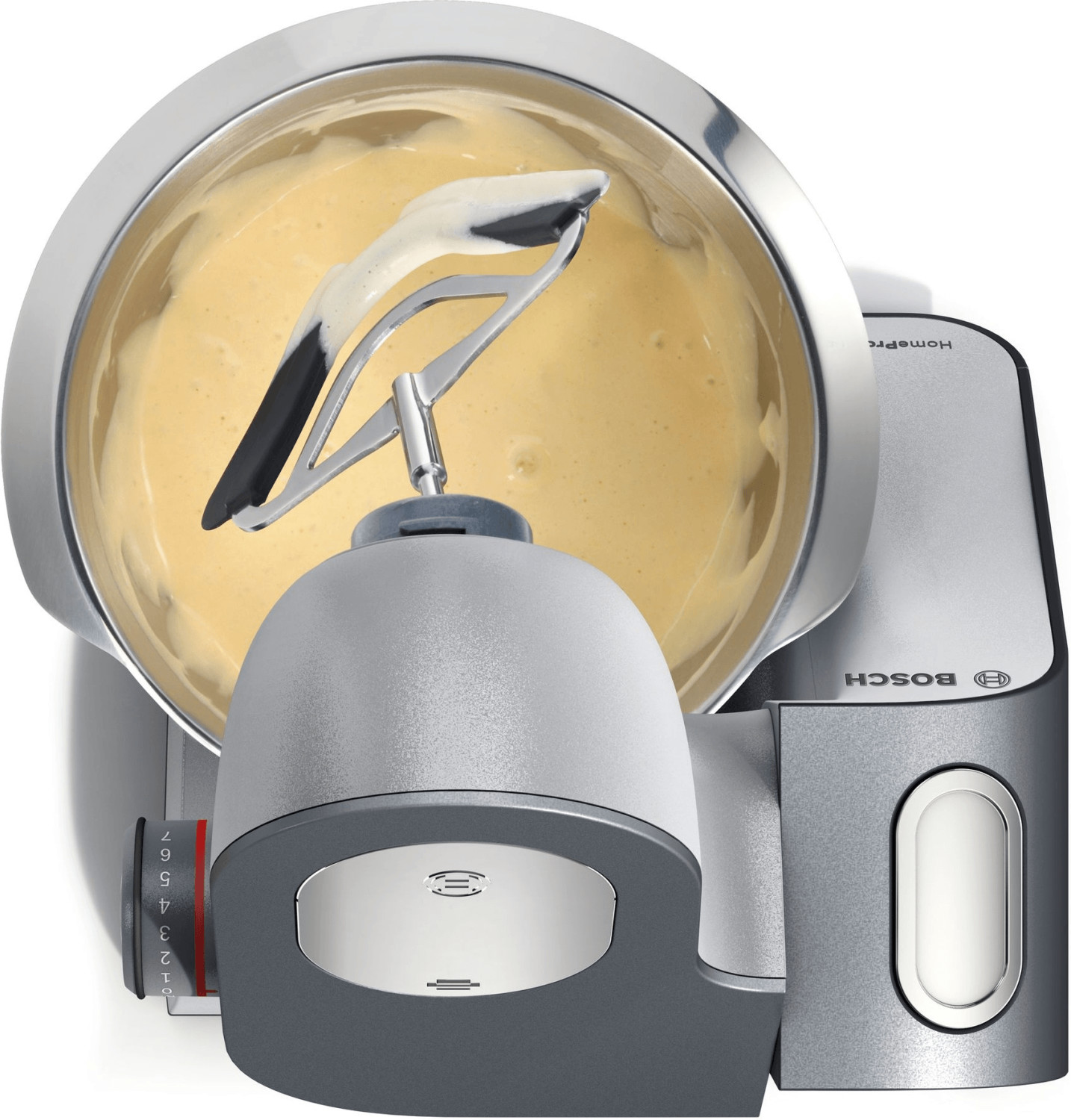 Bosch HomeProfessional MUM59S81DE edelstahl/grau 