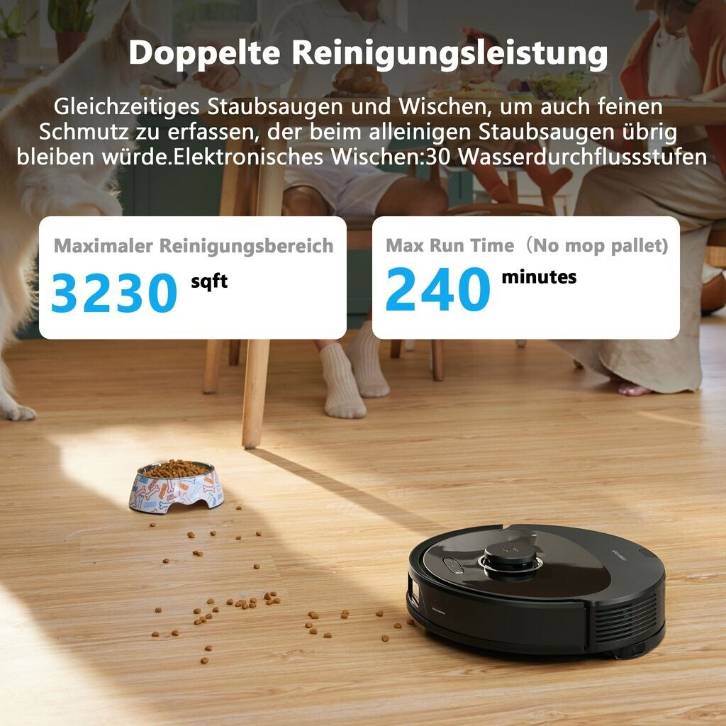 Roborock Q8 Max+ schwarz