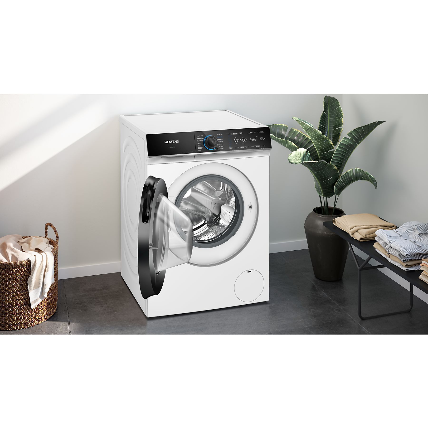 SIEMENS WG44B2FCB iQ700 Waschmaschine (9 kg, 1400 U/Min., A)