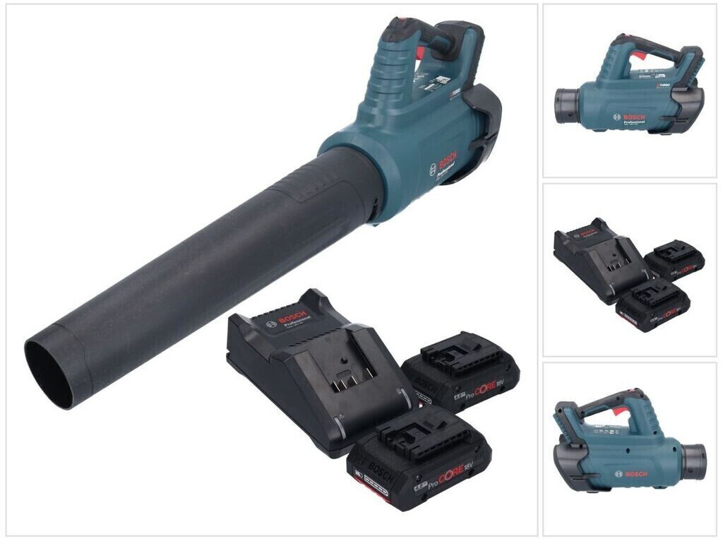 Bosch GBL 18V-750 mit 2 Akkus 4,0 Ah und Ladegerät
