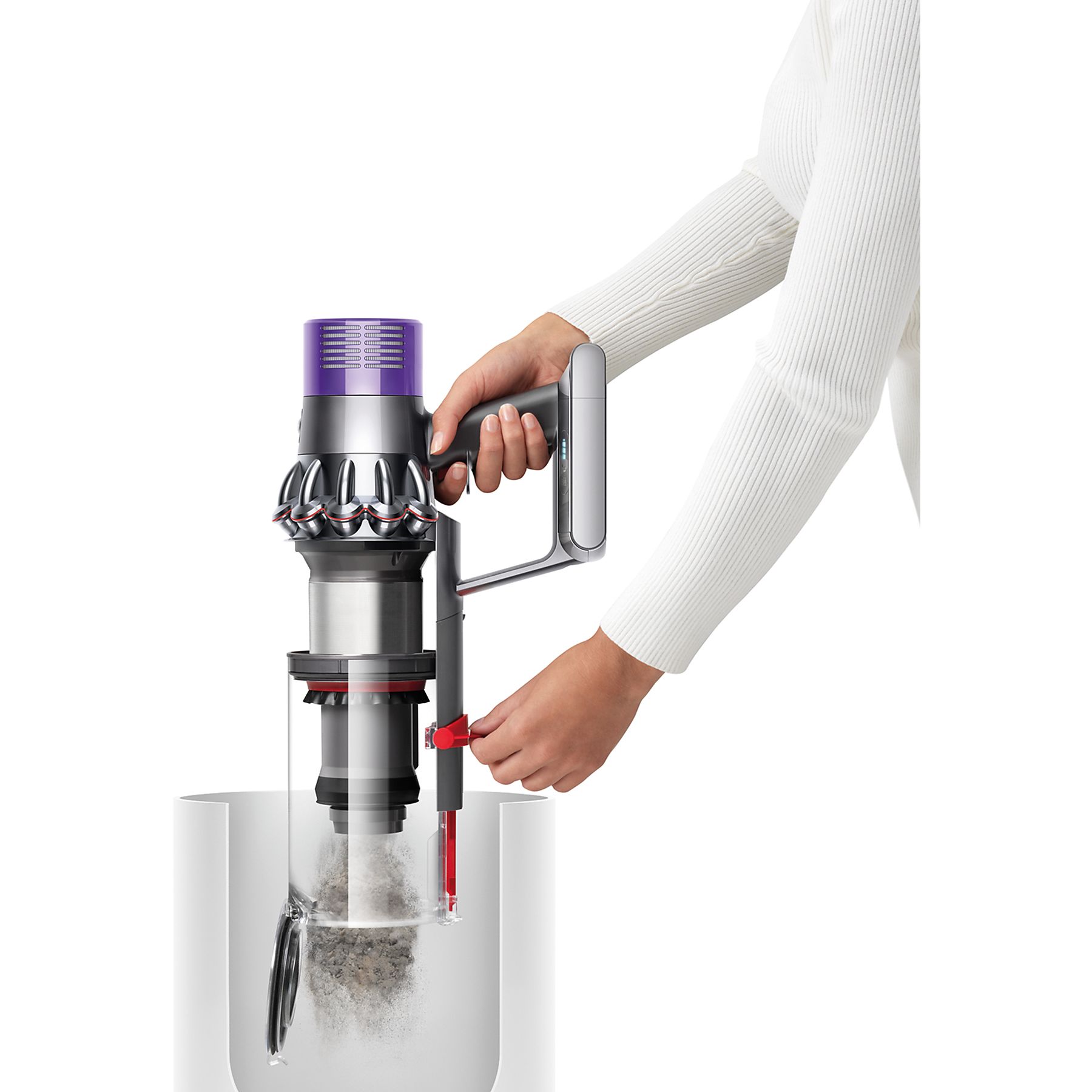 DYSON Cyclone V10 Motorhead Stielsauger, Akkubetrieb, 525 Watt