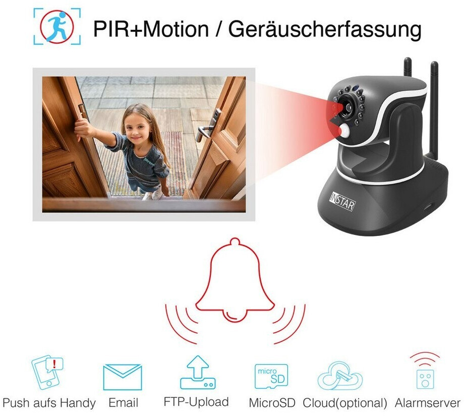 Instar IN-8815 4K schwarz (18005)