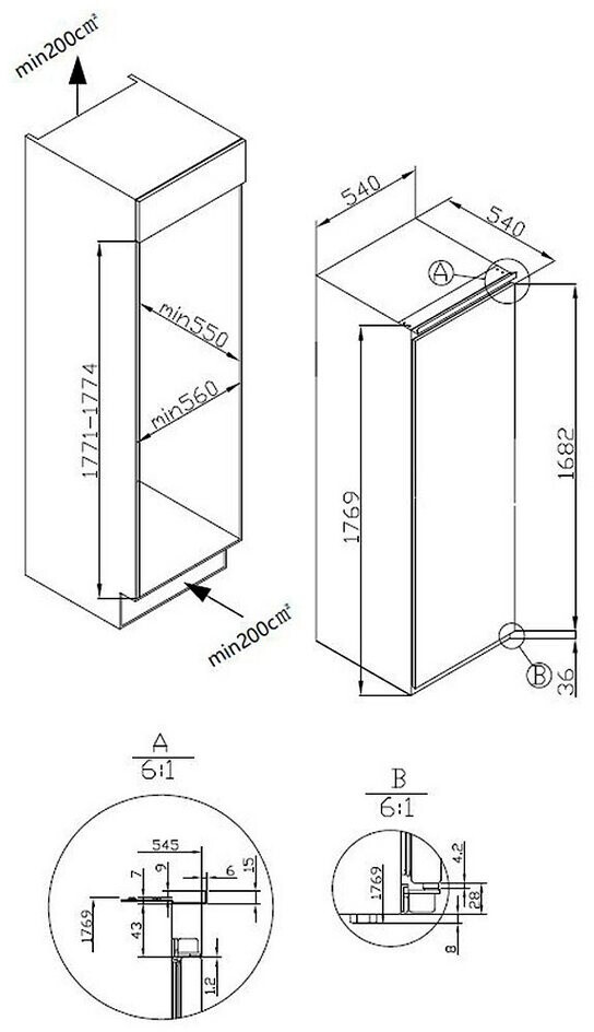 Amica EKSS 367 210