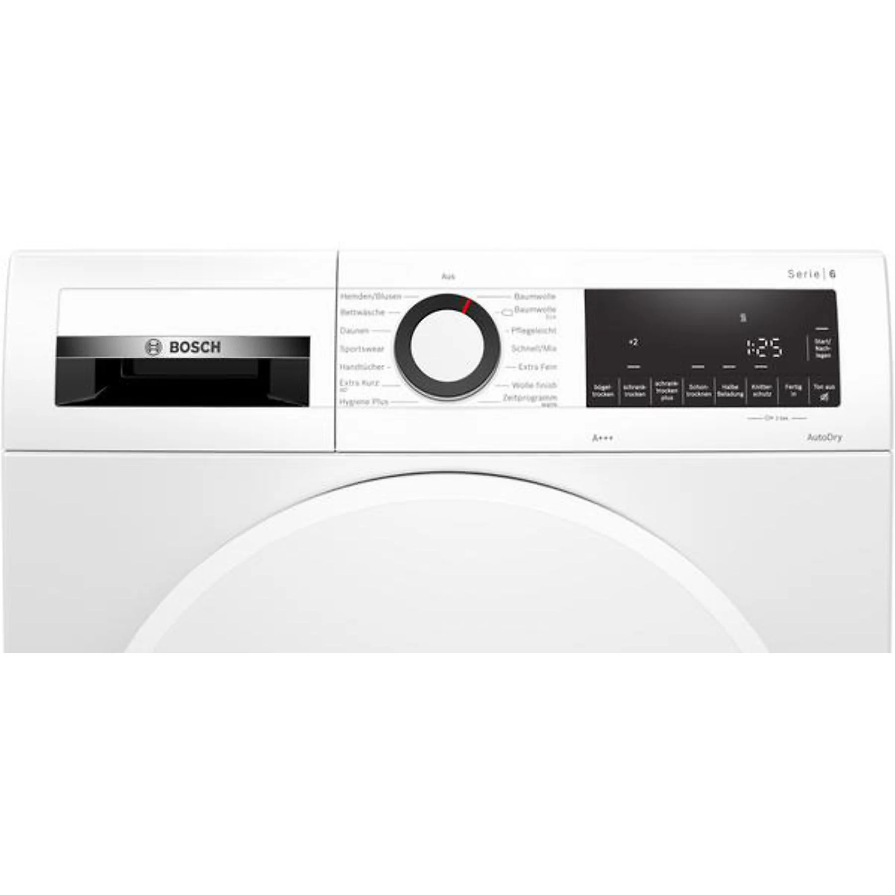 BOSCH WQG233D20 Trockner (8,0 kg, Weiß)