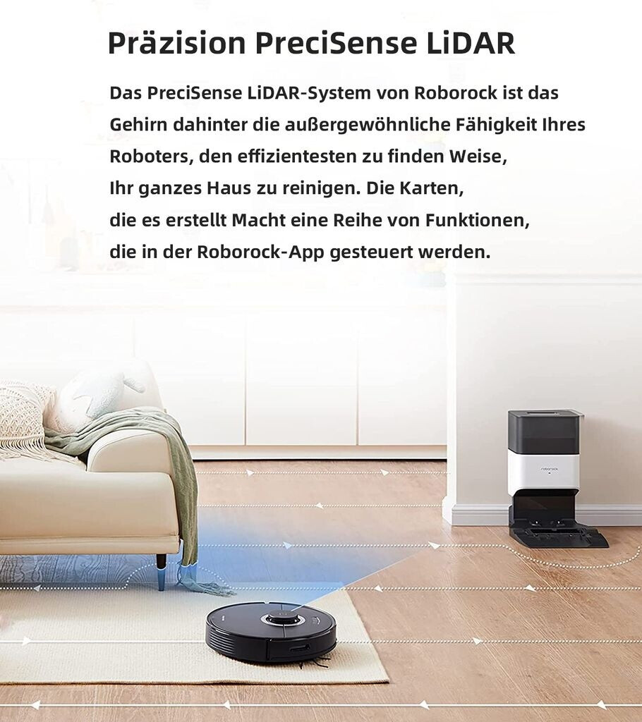 Roborock Q7 Max+ schwarz