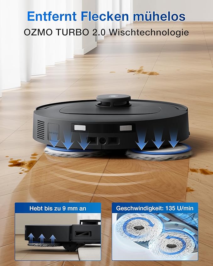 ECOVACS DEEBOT T30C schwarz