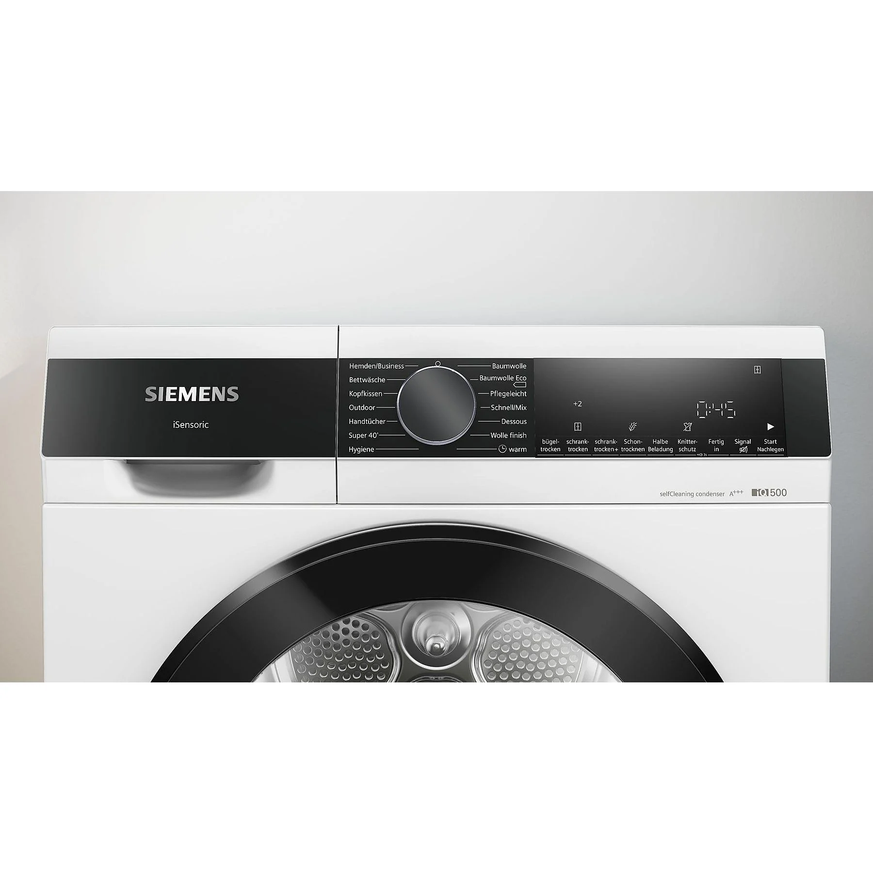 SIEMENS WQ35G2D00 Wärmepumpentrockner iQ500 (8 kg, Weiß)