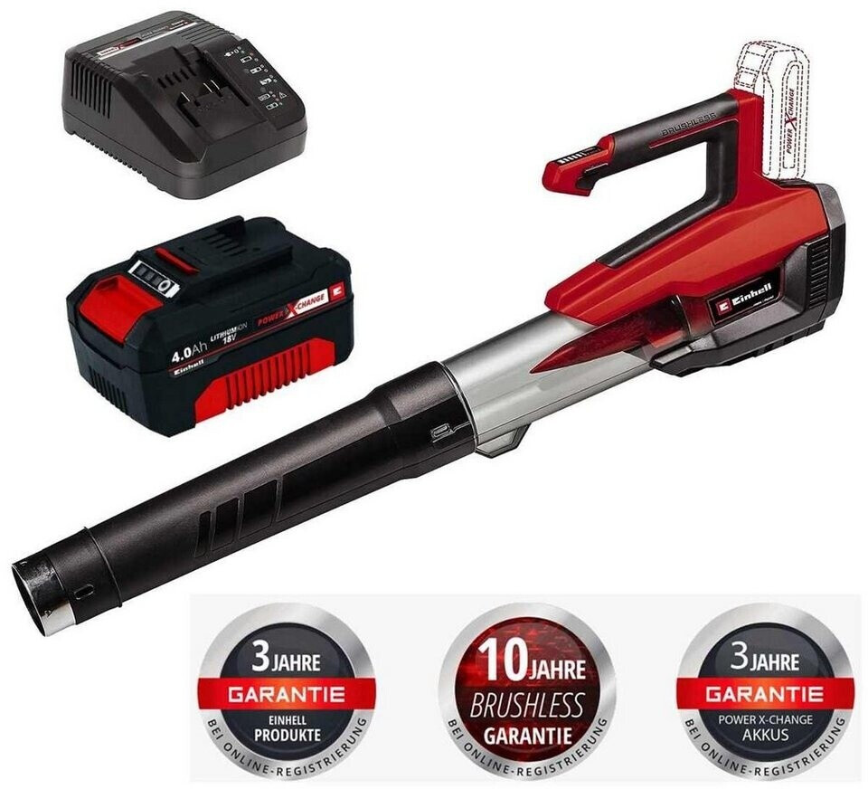 Einhell GP-LB 18/200 Li E- 18V mit Akku 4-0 Ah / Ladegerät Power X-Change