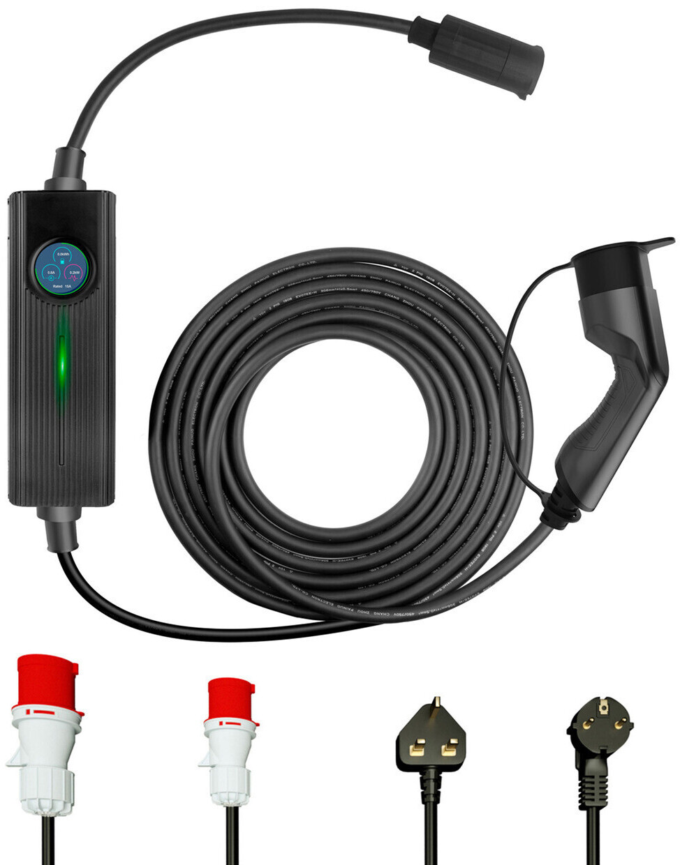 EM2GO AC Portable EV Lader Typ 2 3,6 kW 6m (EM016ACCAD)
