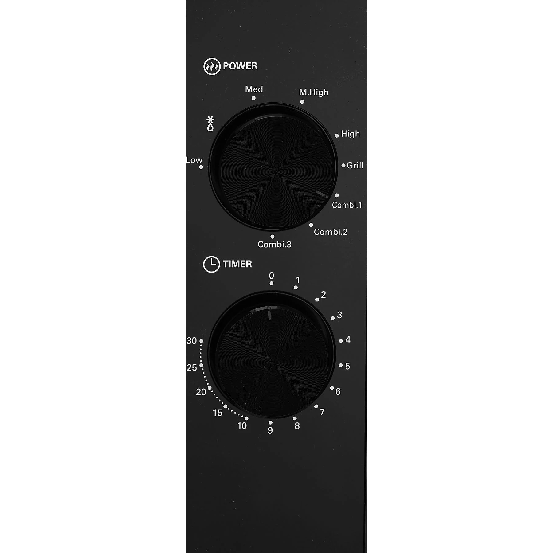 OK. OMWG 2024-1 B, Mikrowelle mit Grill (700 Watt, Grillfunktion)