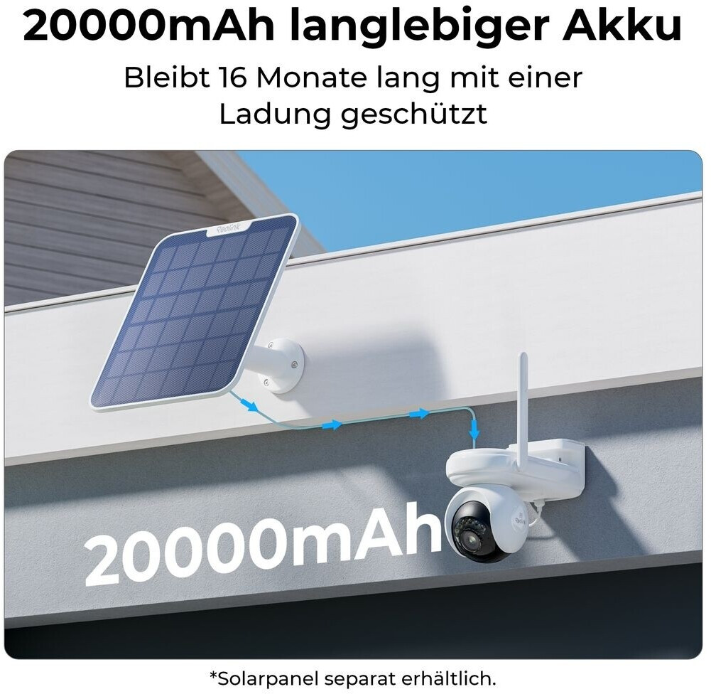 reolink Altas PT Ultra 4K Solar Panel