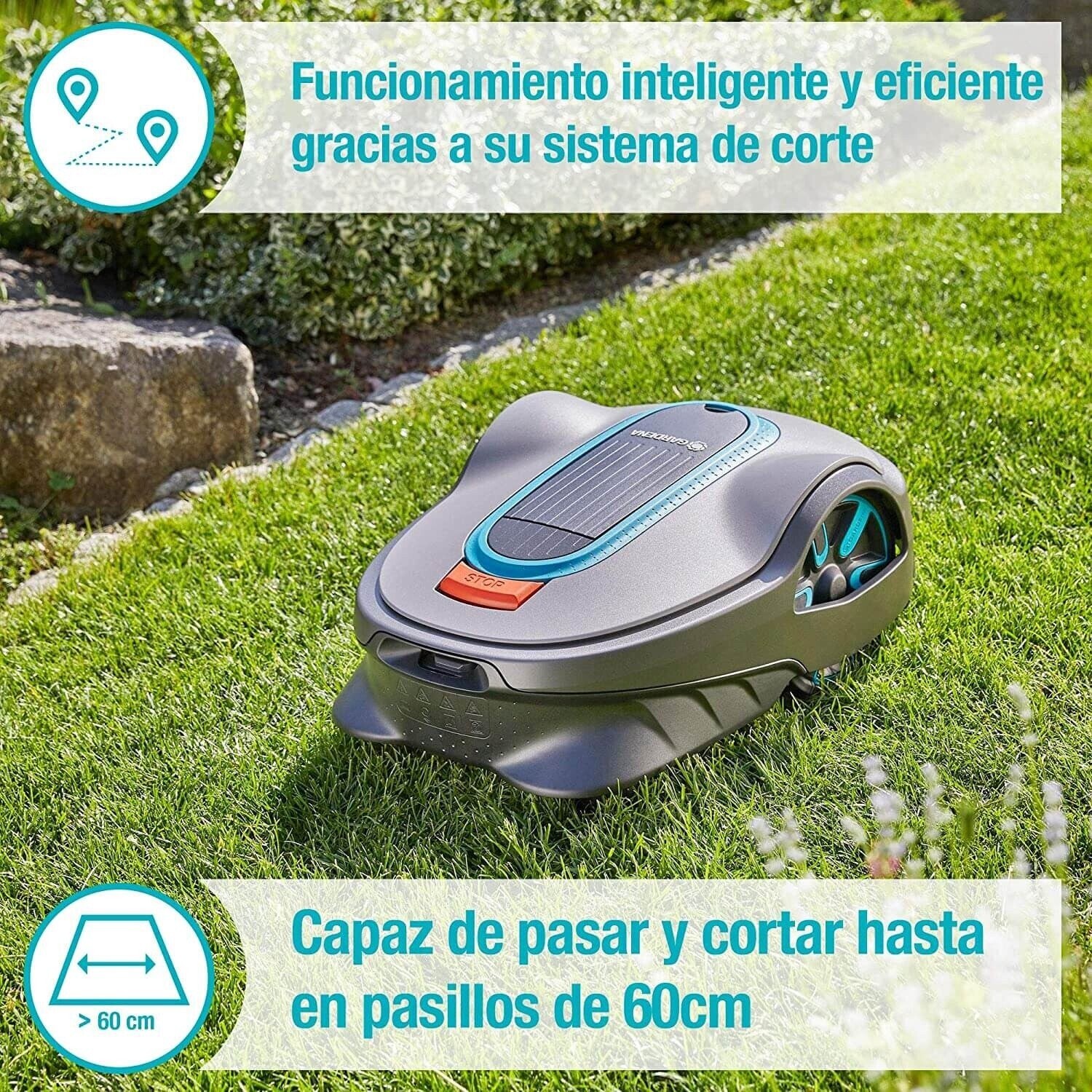 Gardena SILENO life 750 m² ES/IT-Version (15101-34)