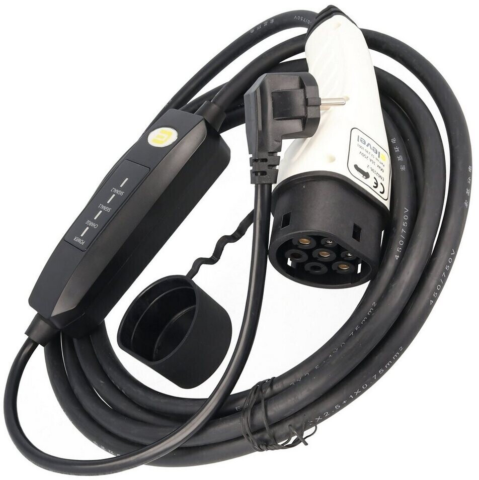 Digitus DK-1P32-050 KFZ-Ladekabel für Elektroautos & PHEV 5 m Typ 2 auf Mod ~D~