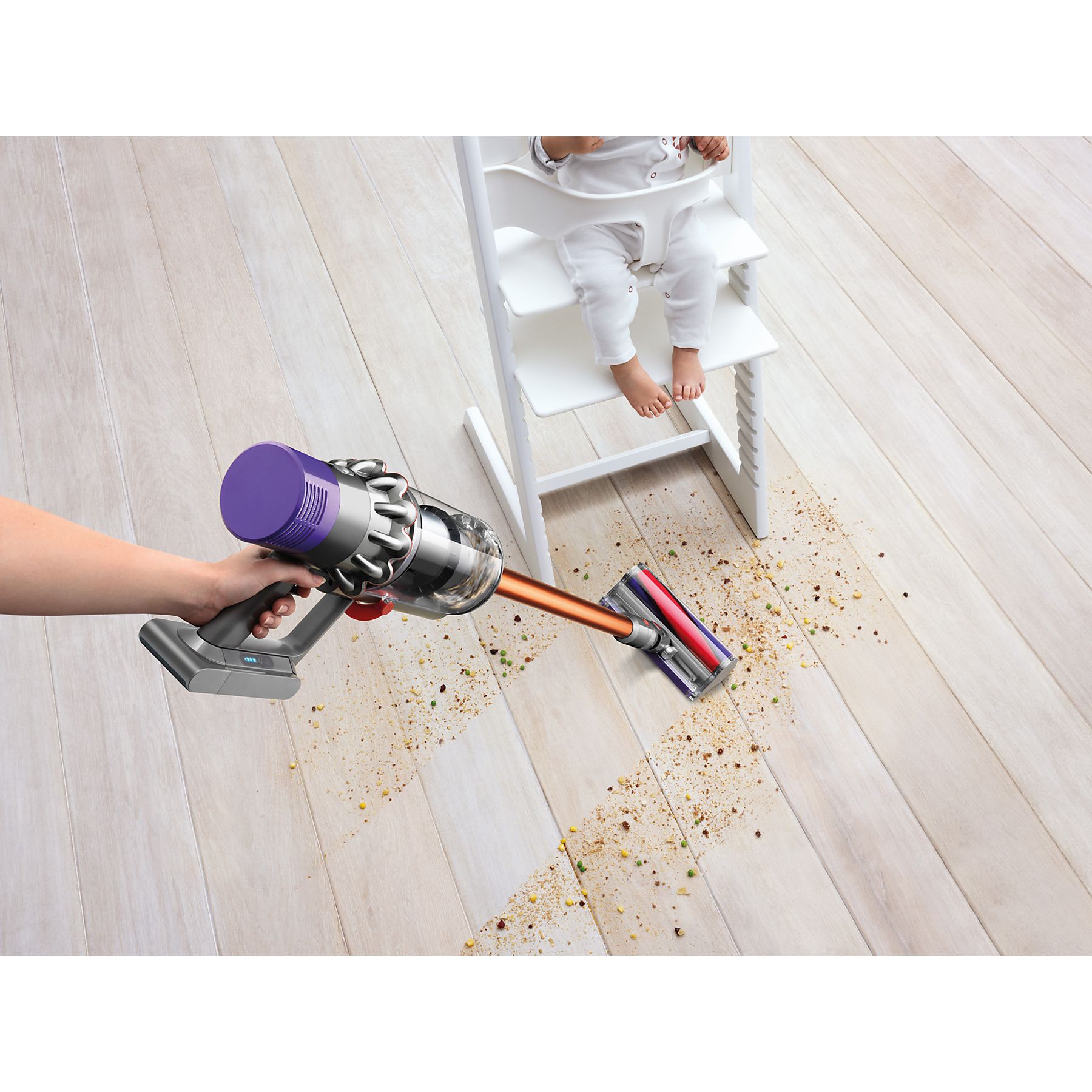 DYSON Cyclone V10 Absolute Stielsauger, Akkubetrieb, 525 Watt